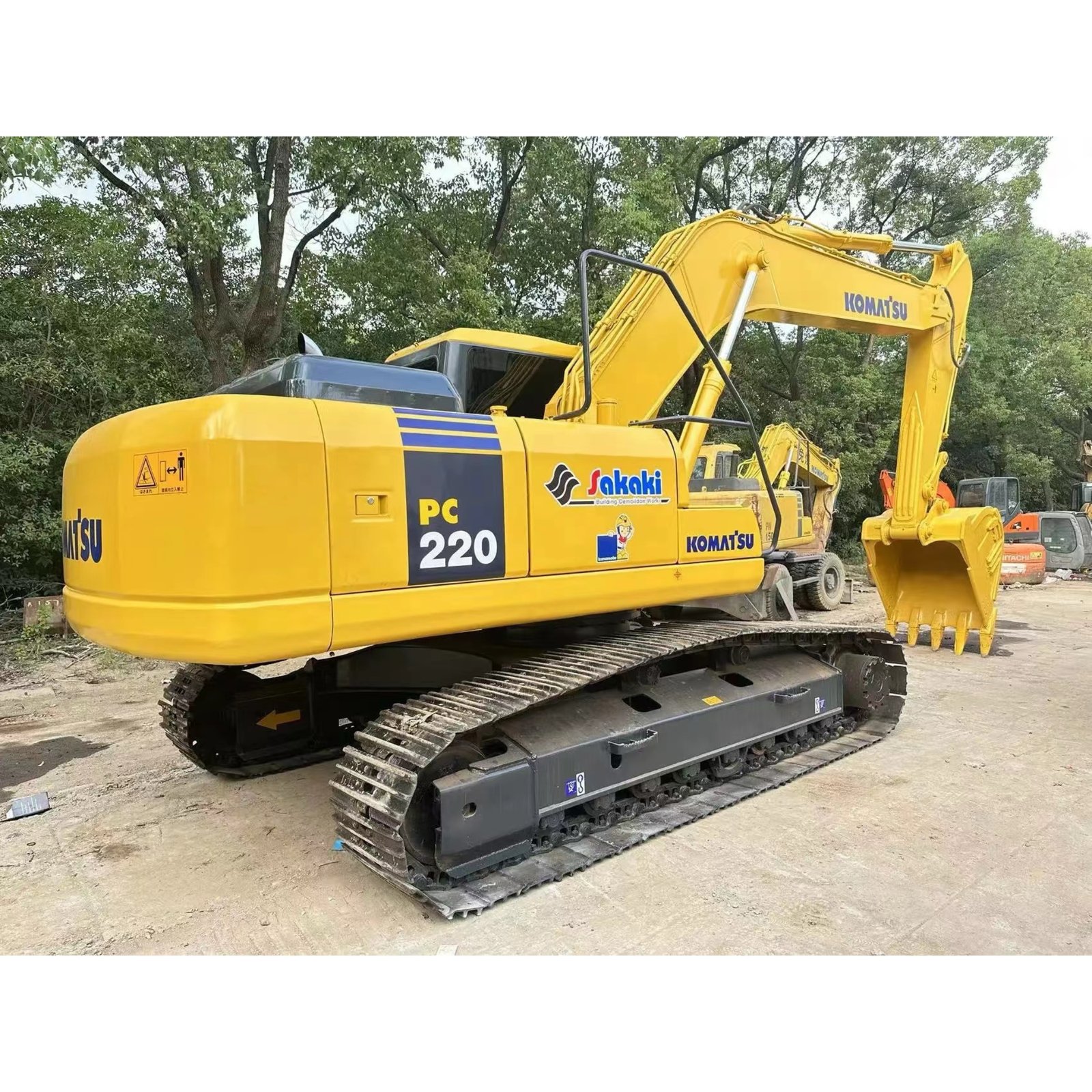 Excavadora Komatsu 220 usada