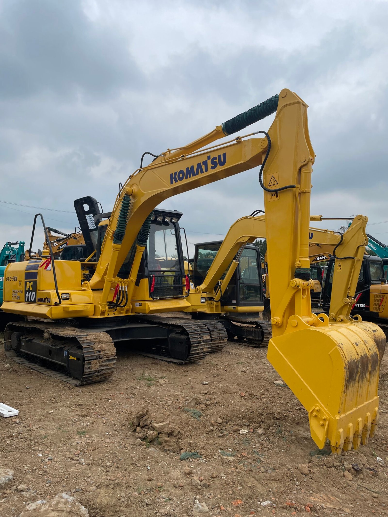 Excavadora usada Komatsu PC110