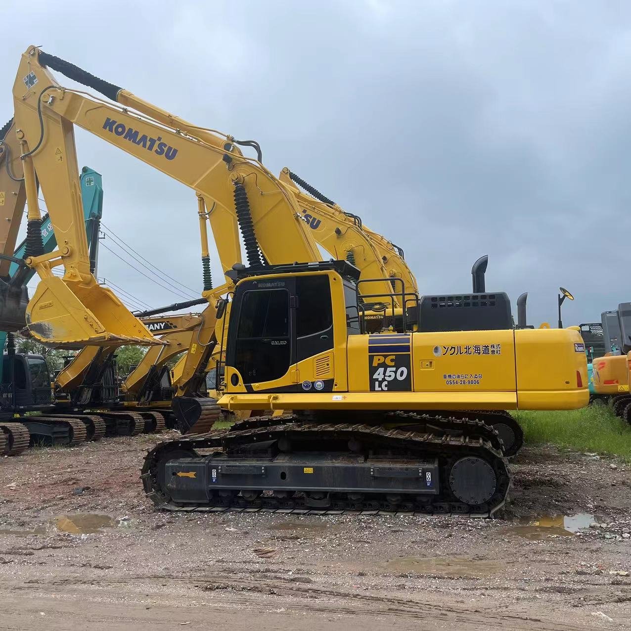 Excavadora usada Komatsu PC450-8