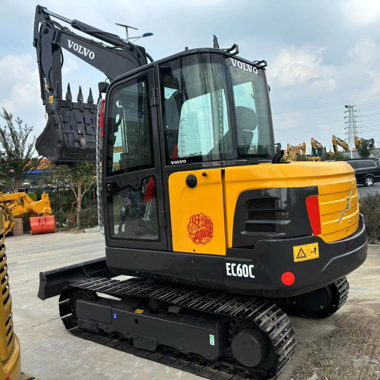 Volvo 60C old excavator