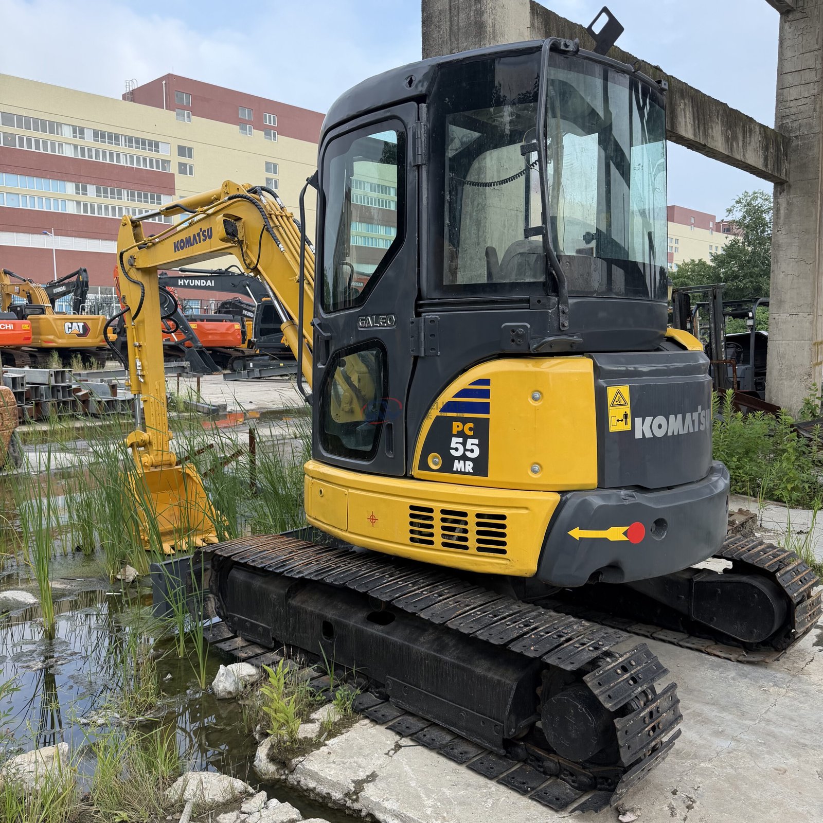 Komatsu PC55MR Used Mini Excavator