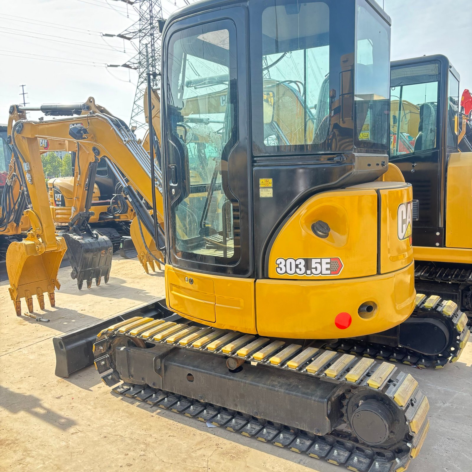 Caterpillar 303.5E CR Used Mini Excavator