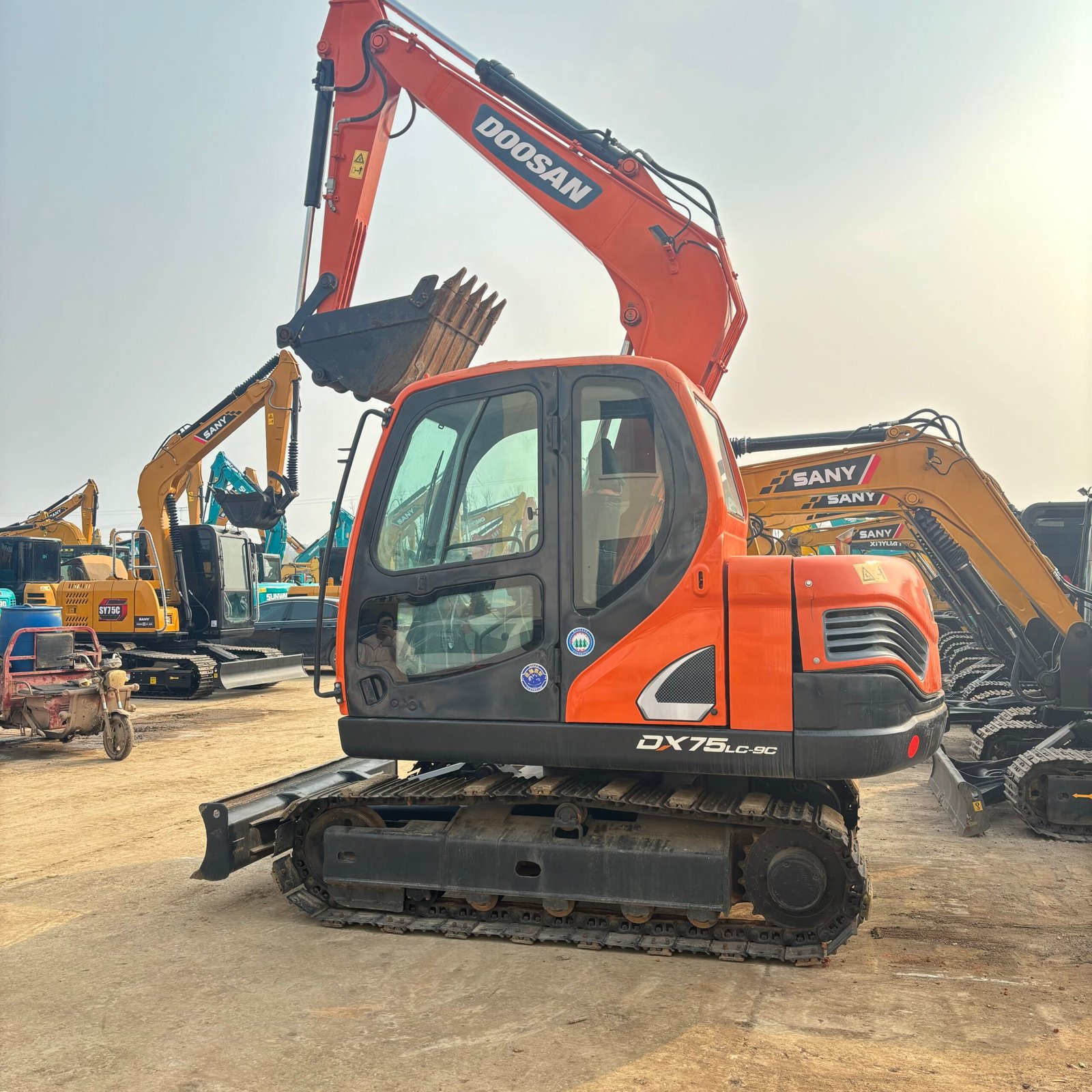 Doosan DX75LC-9C Used Excavator
