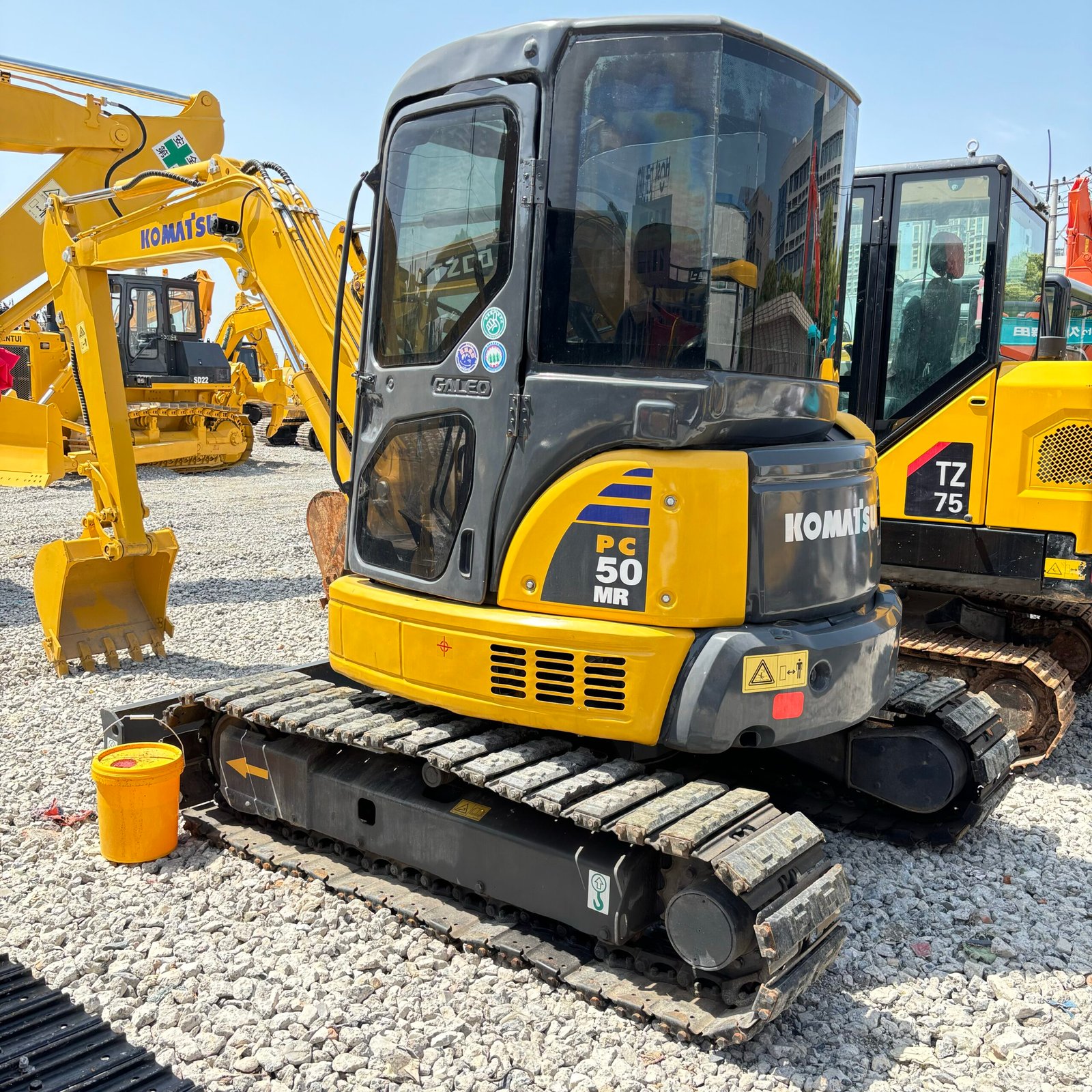 Komatsu PC50MR Used Excavator