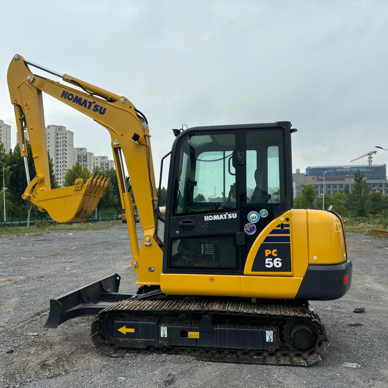 Komatsu PC56MR Used Excavator