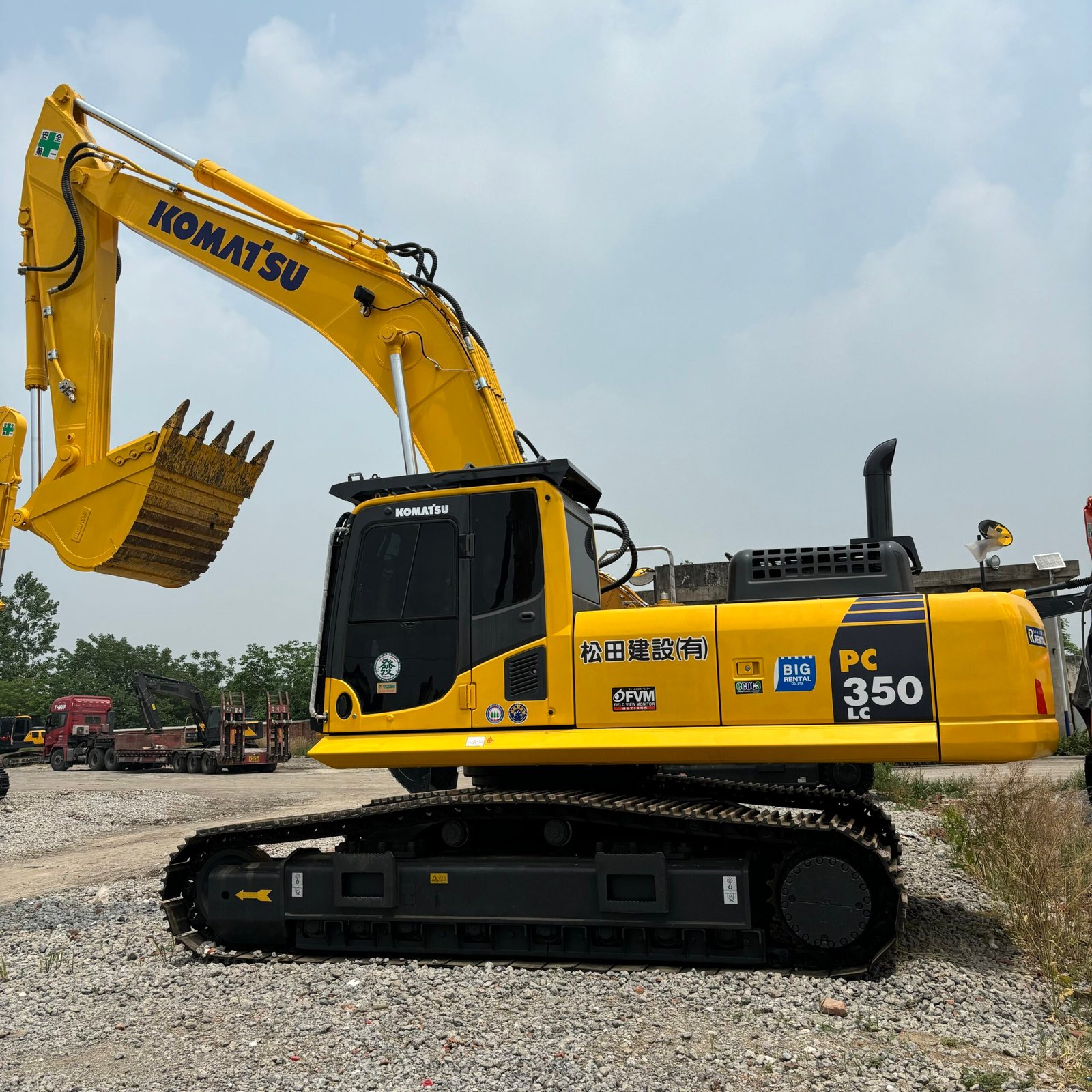 Excavadora usada Komatsu PC350