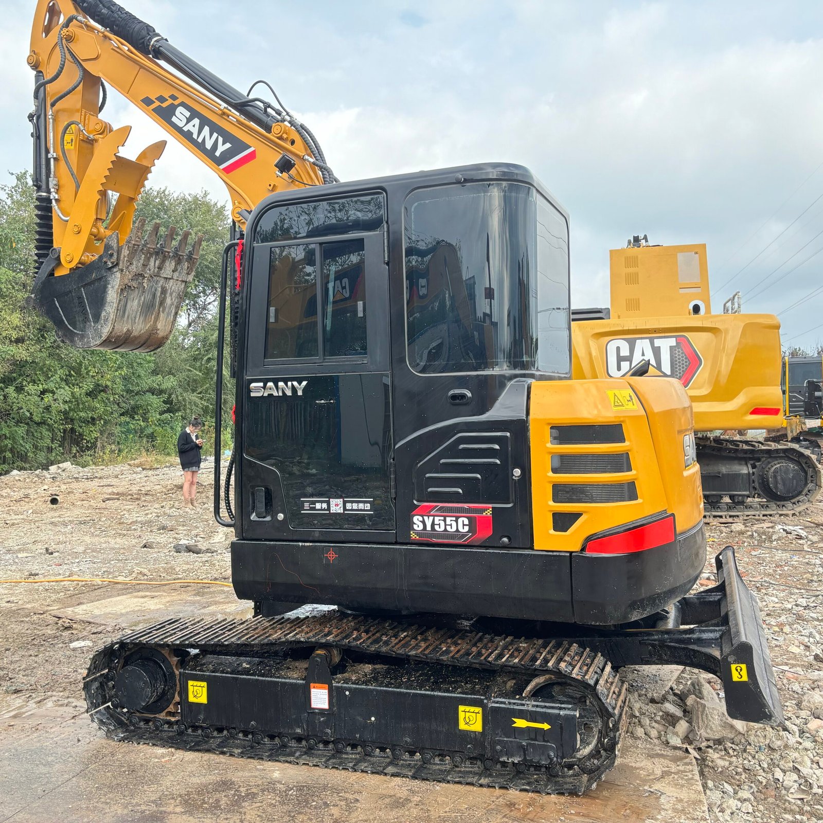 SANY SY55C Used Excavator